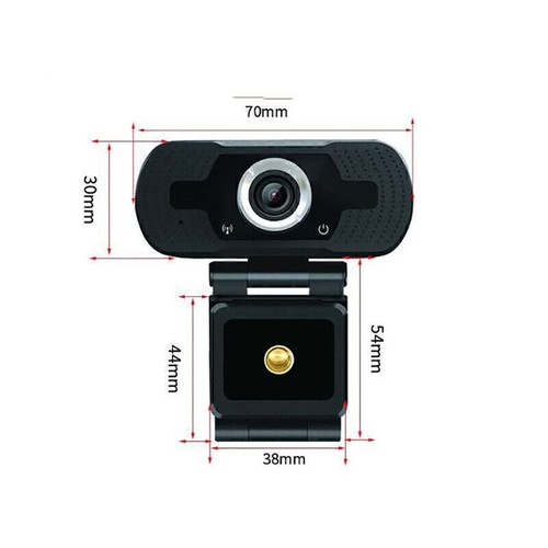 Full HD CMOS USB 2.0 Webcam Built-in Microphone Wide-Angle Adjustable Camera - Photo 7/13