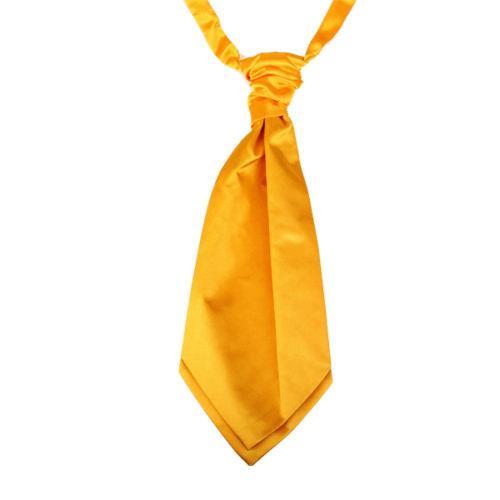 Adult Satin Wedding Ruche Cravat Tie Party Event - Picture 7 of 24