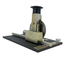 Manual Embossing Machine Metal Plate Stamping Embosser Deboss Dog Tag Printer US