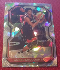 Angela McCoughtry #44 Panini WNBA Prizm Basketball Cracked Ice Las Vegas Aces