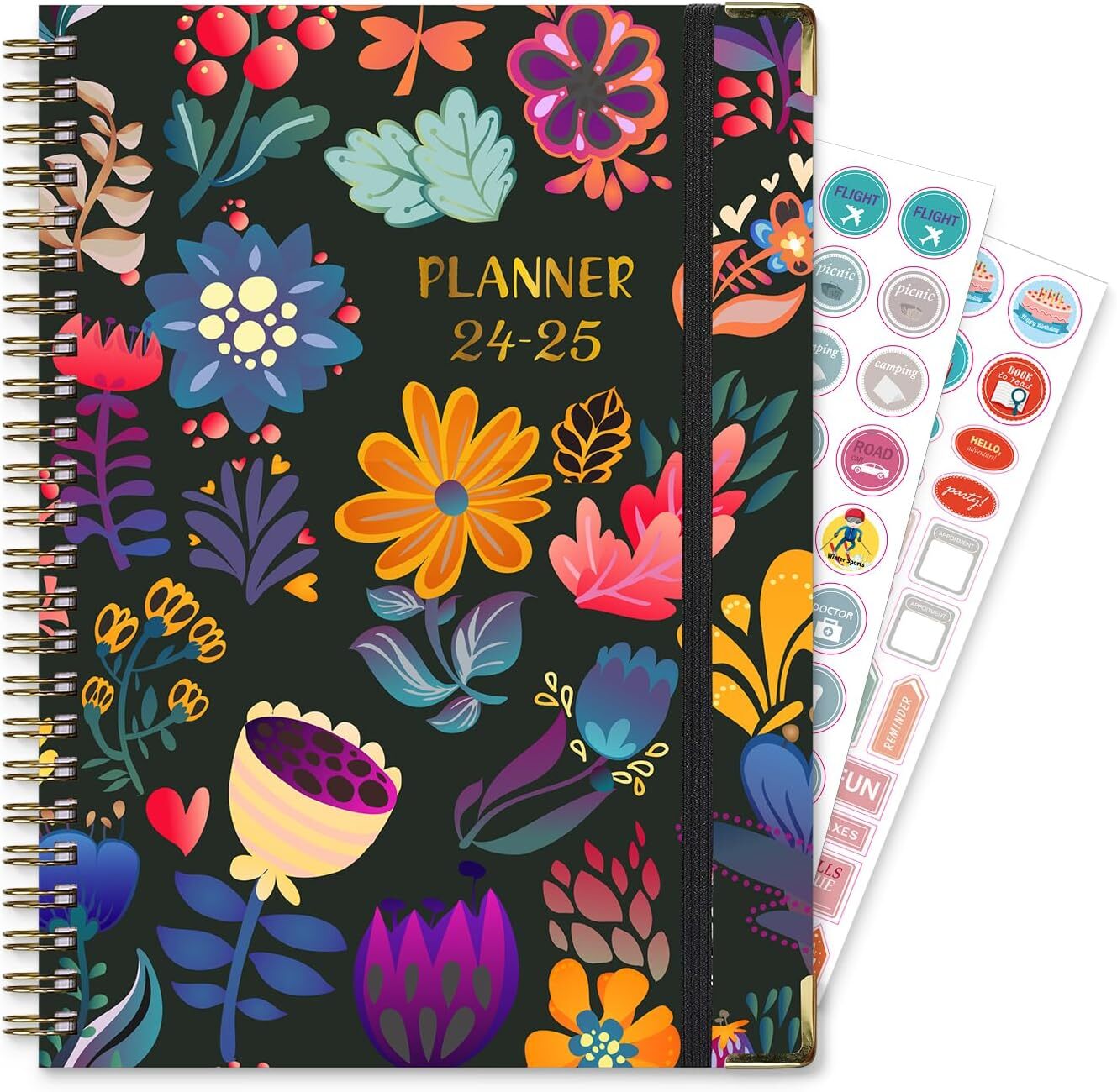 Planner 2024-2025 for Women Weekly Monthly 6.3 inches X 8.4 inches, Colorful-image