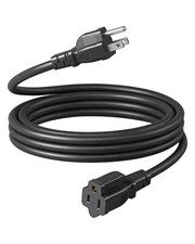 DEWENWILS Outdoor Extension Cord 10 FT, 3 Prong Indoor Outdoor 16/3 SJTW, 1 Pack