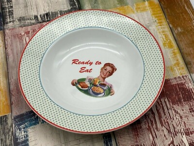 Vintage Schale Portmeirion Keramik Kellogs Müsli Suppenschüssel 23 cm