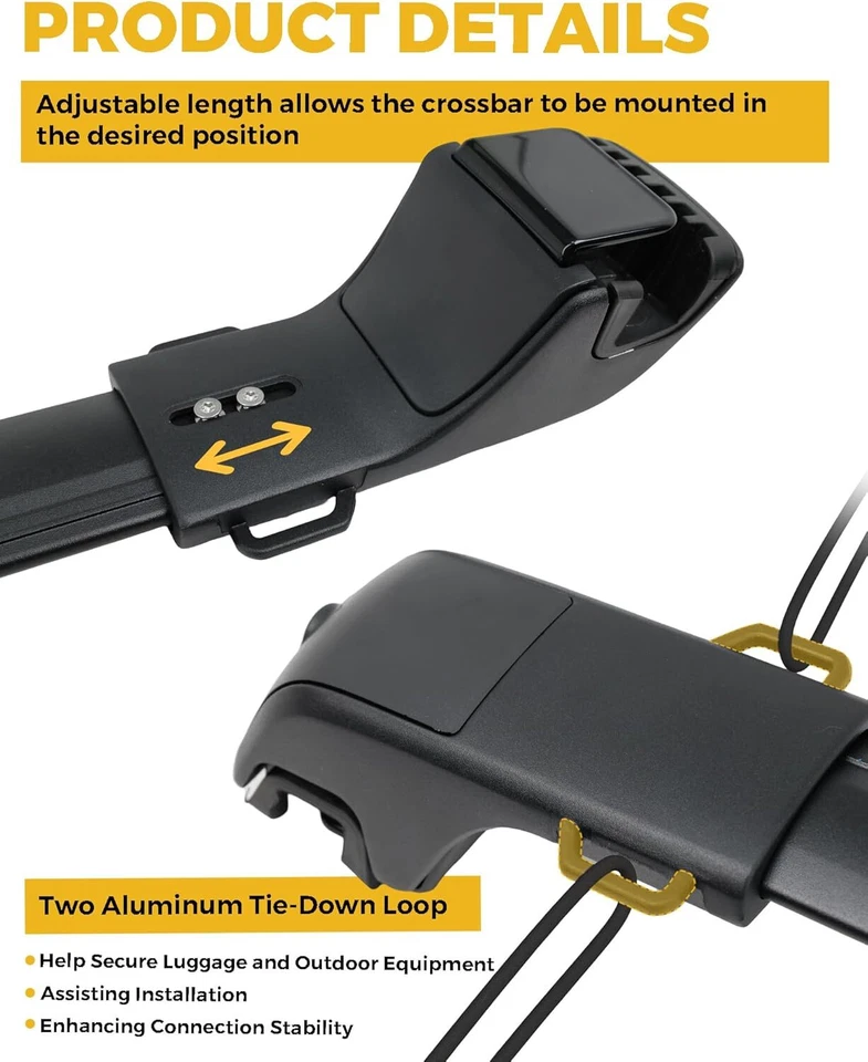 4pcs Running Boards & Cross Bar for 2022-2026 Toyota Sienna Side Steps Nerf Bar Foto 2 de 4