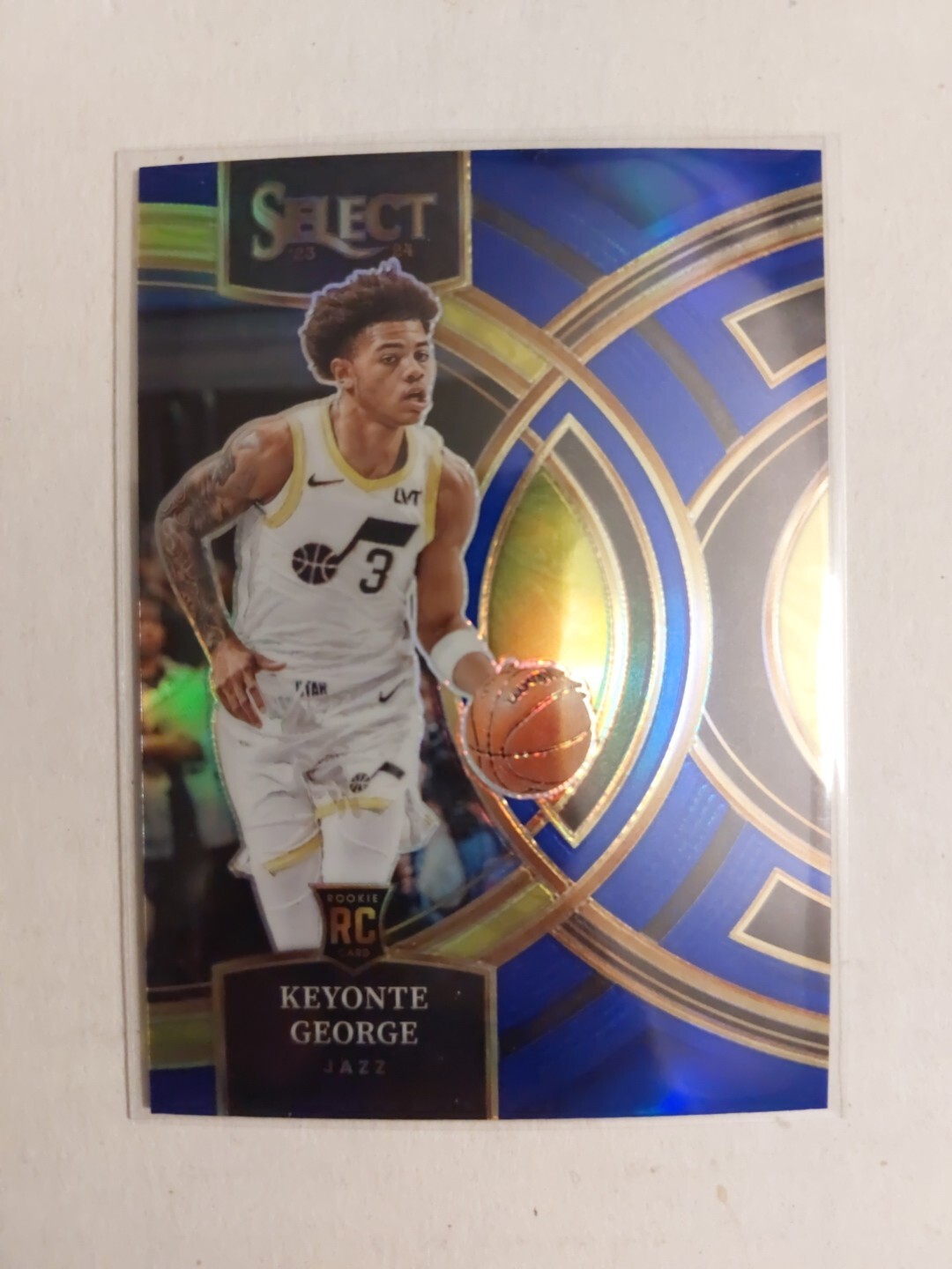 Keyonte George 2023-24 Panini Select RC #109 Premier  Silver Prizm Rookie