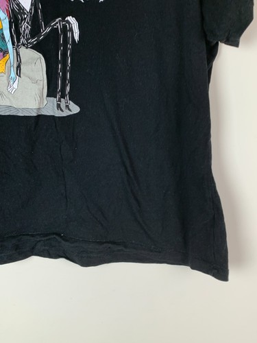 Nightmare Before Christmas T-Shirt Womens XL Black Graphic Regular Fit Casual - Picture 11 of 16