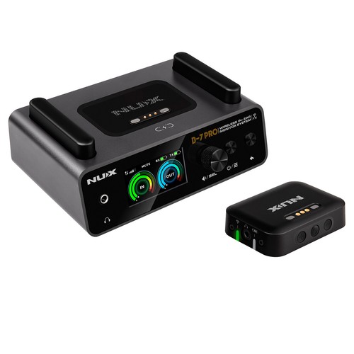 Nux B-7 Pro In-Ear-Monitoring-System mit Audiofly AF33 In-Ear Kopfhörern - Bild 2 von 9