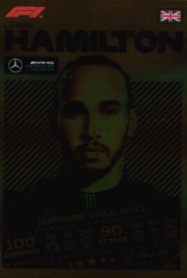 Turbo Attax F1 (Formel 1 / Formula 1) 2021 - #247 Lewis Hamilton (Supreme Skill)