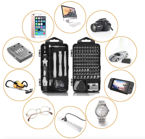 115 in 1 Precision Screwdriver Set Magnetic Repair Tool Bits for Phone Laptop PC - Picture 16 of 16