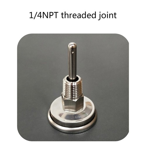 1/4 NPT Thread Joint Thermometer -10-100℃/0-220ºF Temperature Gauge for Kettle - Picture 5 of 8