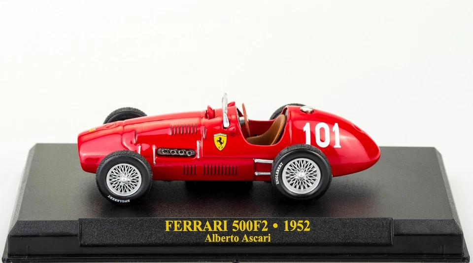 Ferrari 500F2 Alberto Ascari 1952 Scala 1:43 Model Formula 1 #101 BLISTER NUOVO - Immagine 2 di 4