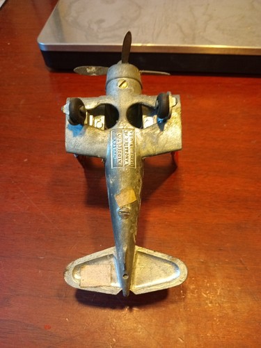 Vintage 1960s Hubley Kiddie Toy 1:12 Navy Fighter Airplane #467 (F2A Buffalo) - Imagen 5 de 8
