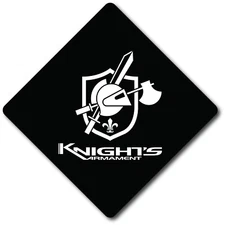 Knights Armament Company KAC Aluminum Sign 18in x 18in - Mancave Gun Room
