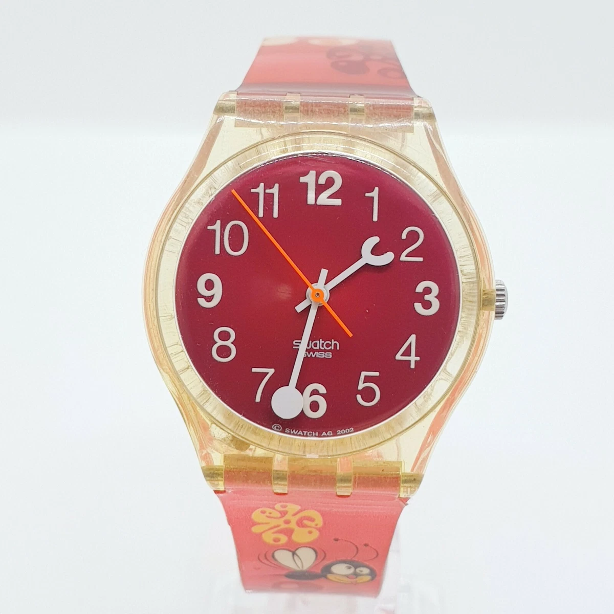 Swatch floral deals watch