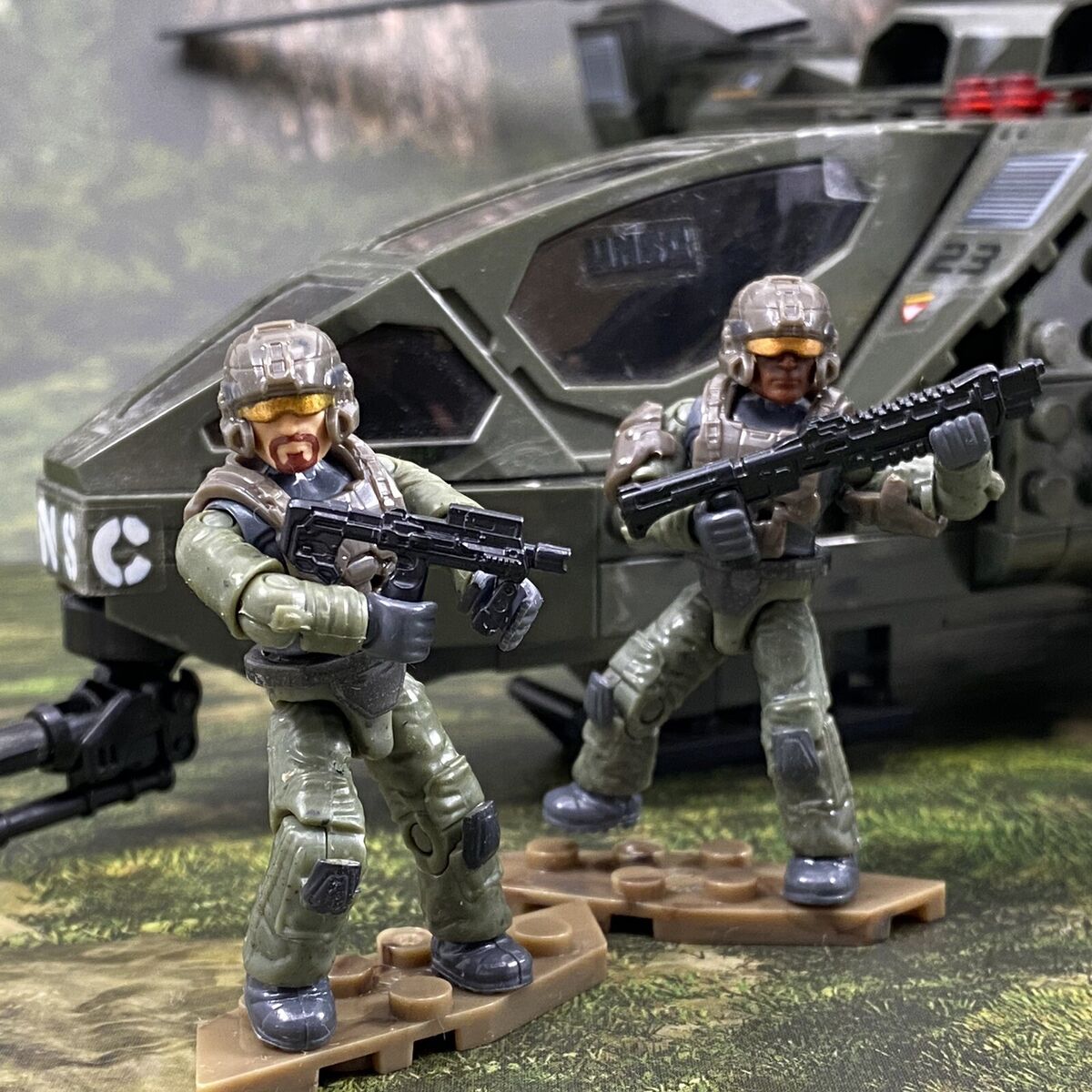 Mega Construx Halo Universe Series 2 UNSC Marine & Flood *U Choose Figure*