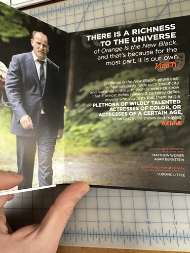 ORANGE IS THE NEW BLACK DVD NETFLIX 2013 FYC EMMY For Your Consideration 4-disc - Picture 3 of 6