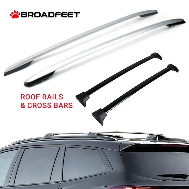 4Pcs Roof Rack Side Rail Cross Bar for 2016-2022 Honda Pilot