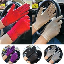 Lady Thin Sun Protection Men Women Etiquette Dance Gloves Cycling Driving Gloves