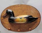 Mallard Duck Wall 3 Hook Coat Rack Cabin Rustic Hunting Wood Raised Vintage