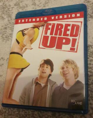 FIRED UP! EXTENDED VERSION BLU RAY ERSTAUFLAGE OHNE FSK-LOGO NEU UNCUT 