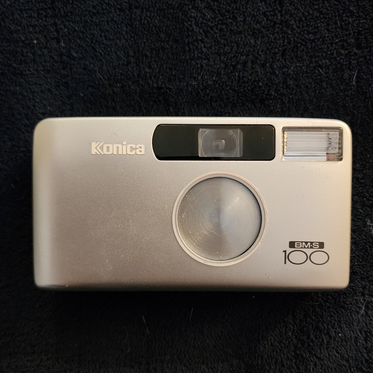 Konica BM-S 100 Super Big Mini Silver APS Film Camera VGC