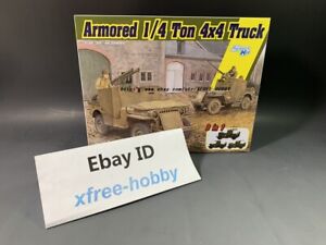 Dragon 1/35 US Armored 1/4 Ton 4x4 Truck Smart Kit 6727 for sale online