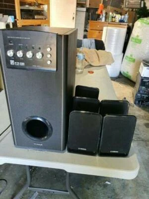 yamaha subwoofer with built in amplifier