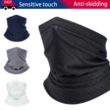 Men Cooling Neck Gaiter Face Mask Sun Shield Breathable Cycling Sports Balaclava