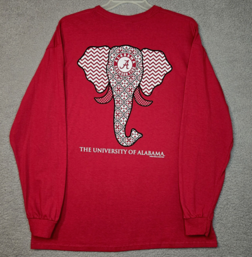 NEW Alabama Crimson Tide Women's XL Long Sleeve T-Shirt - Double Sided Graphics