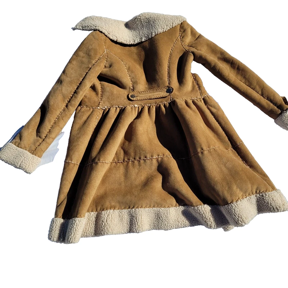 Куртка шерпа Anthropologie Twenty Two Carmel нижняя юбка женская размер средний - Изображение 3 из 4