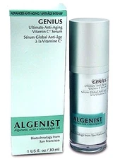 ALGENIST GENIUS ULTIMATE ANTI-AGING VITAMIN C SERUM 1 OZ NEW BOX -AMAZING! 
