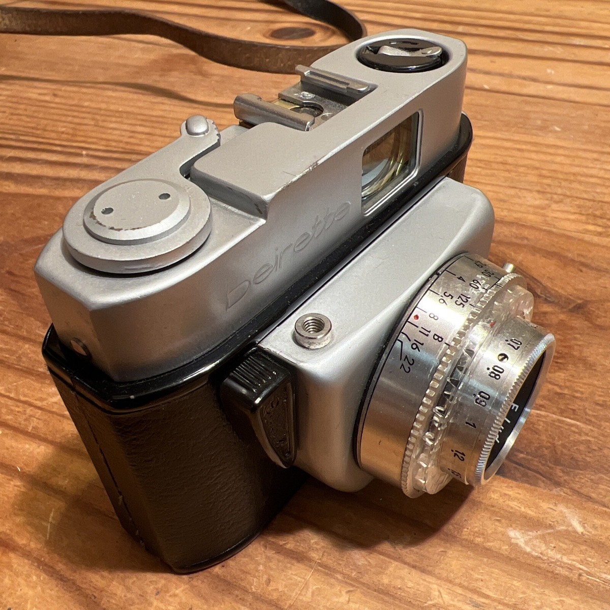フィルムカメラ BEIRETTE 35 / E.LUDWIG MERITAR 45mm f2.8 Beirette Model II 35mm Camera | Science Museum Group Collection