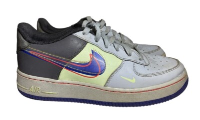 NIKE Air Force 1 Low GS Dunk It Sneakers Youth Size 7Y Athletic Shoes CT1628-001