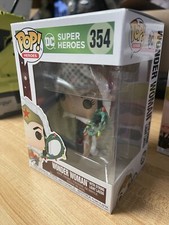 Holiday Wonder Woman With String of Lights Lasso Funko Pop #354 DC Super Heroes