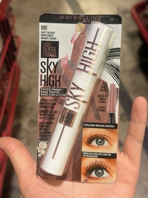 MAYBELLINE NEW YORK 810 SOFT BLACK LASH SENSATIONAL SKY HIGH MASCARA 0.26oz