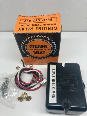 Genuine Relay PART #SYT 8-9, Sealed Unit Parts Co