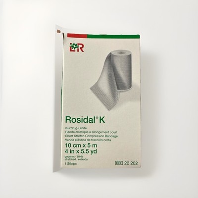 Rosidal K Kurzzugbinde 10cm x 5m Kompressionsbinde   4 Stück (NEU) 