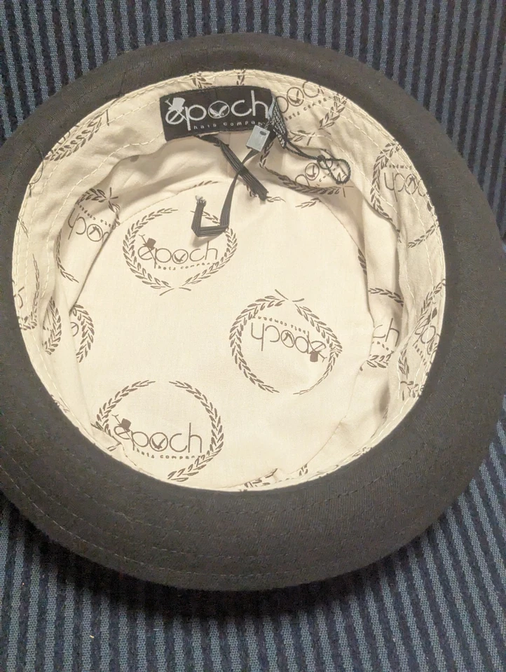 Sombrero redondo negro Epoch Hats Company Foto 3 de 4