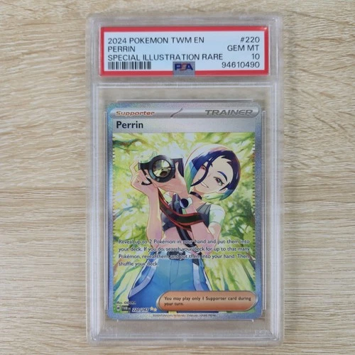 PSA 10 Perrin 220/167 Special Illustration Rare Twilight Masquerade Pokemon Card