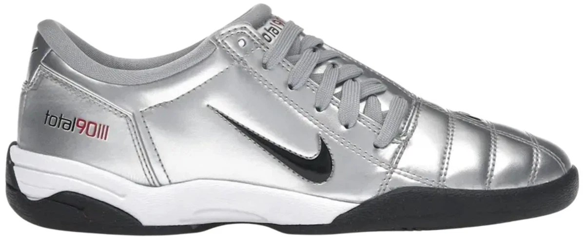 Nike Total 90 3 SP Metallic Silver Red W for sale | eBay