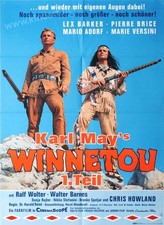Winnetou 1. Teil Original A1 KinoPlakate 60er Pierre Brice Lex Barker