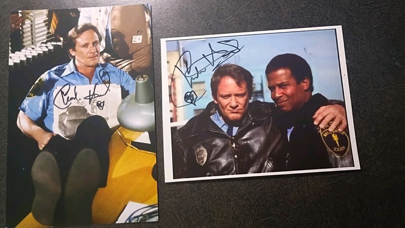 CHARLES HAID As ANDY RENKO 2 Hand Signed Autograph 4X6 Photo S=HILL STREET BLUES