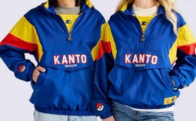Pokémon x Starter Kanto Region Pullover Jacket Target Exclusive  New M PREORDER