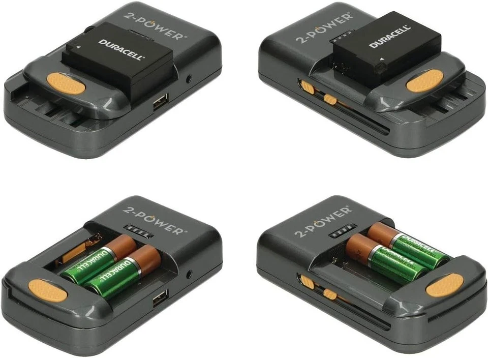 Battery Charger For Camera, Camcorders, AA/AAA, Phone USB Batteries - Universal - Image 3 of 4