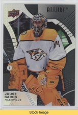 2021-22 Upper Deck Allure Black Rainbow Juuse Saros #65 READ 1t8r