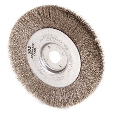 WEILER 93002 Crimped Wire Wheel Brush,Arbor Hole 6JXC1