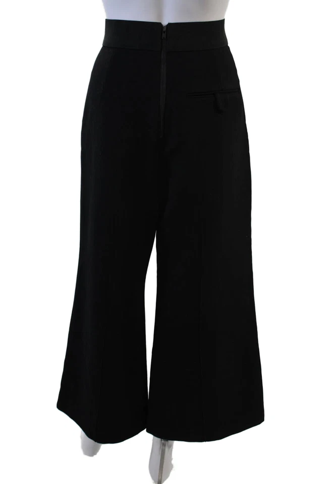 Автопортрет женщин укороченный платье брюки черный молнии 90% полиэстер размер 8 - Изображение 3 из 4