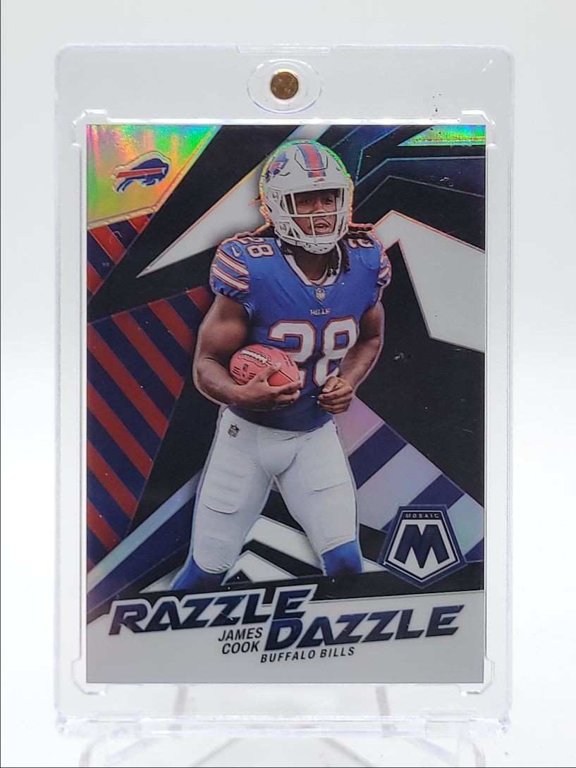 JAMES COOK 2022 MOSAIC RAZZLE DAZZLE FOOTBALL SP BILLS Q6123