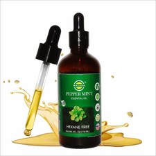 Peppermint Essential Oil - 4 oz  100 Pure  Natural for Aromatherapy, Skin New