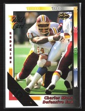 1992 Wild Card - Charles Mann #299 10 Stripe